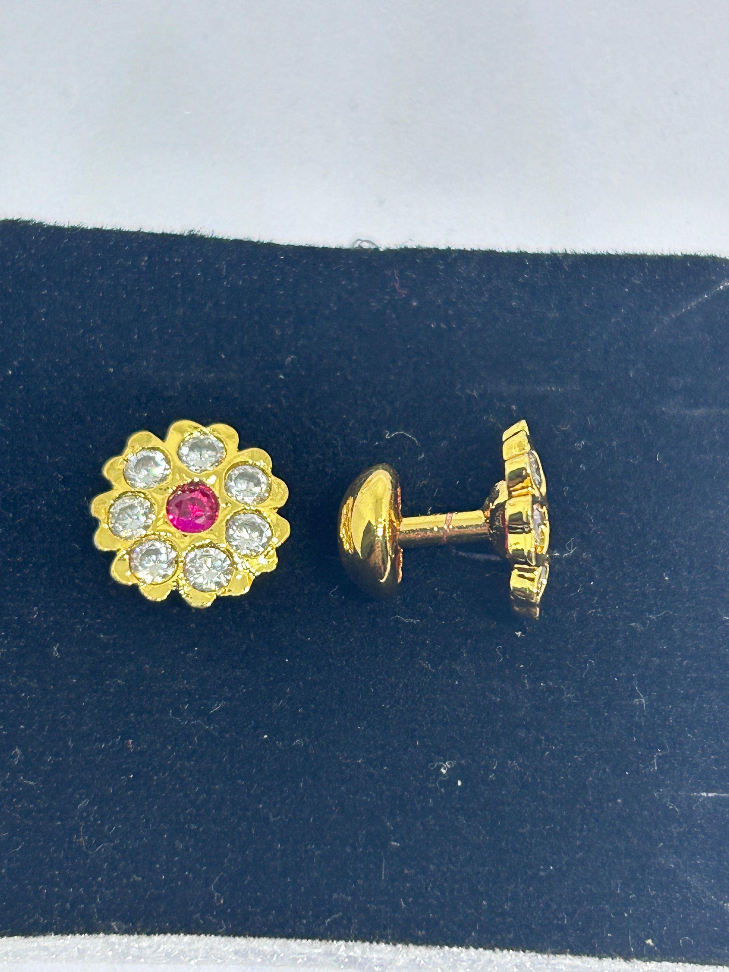 Panchaloha stud earrings
