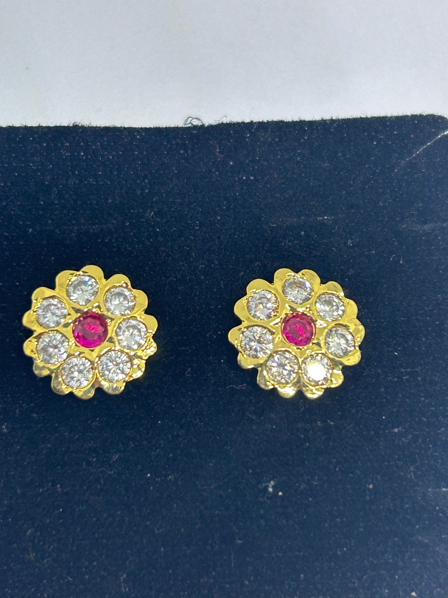 Panchaloha stud earrings
