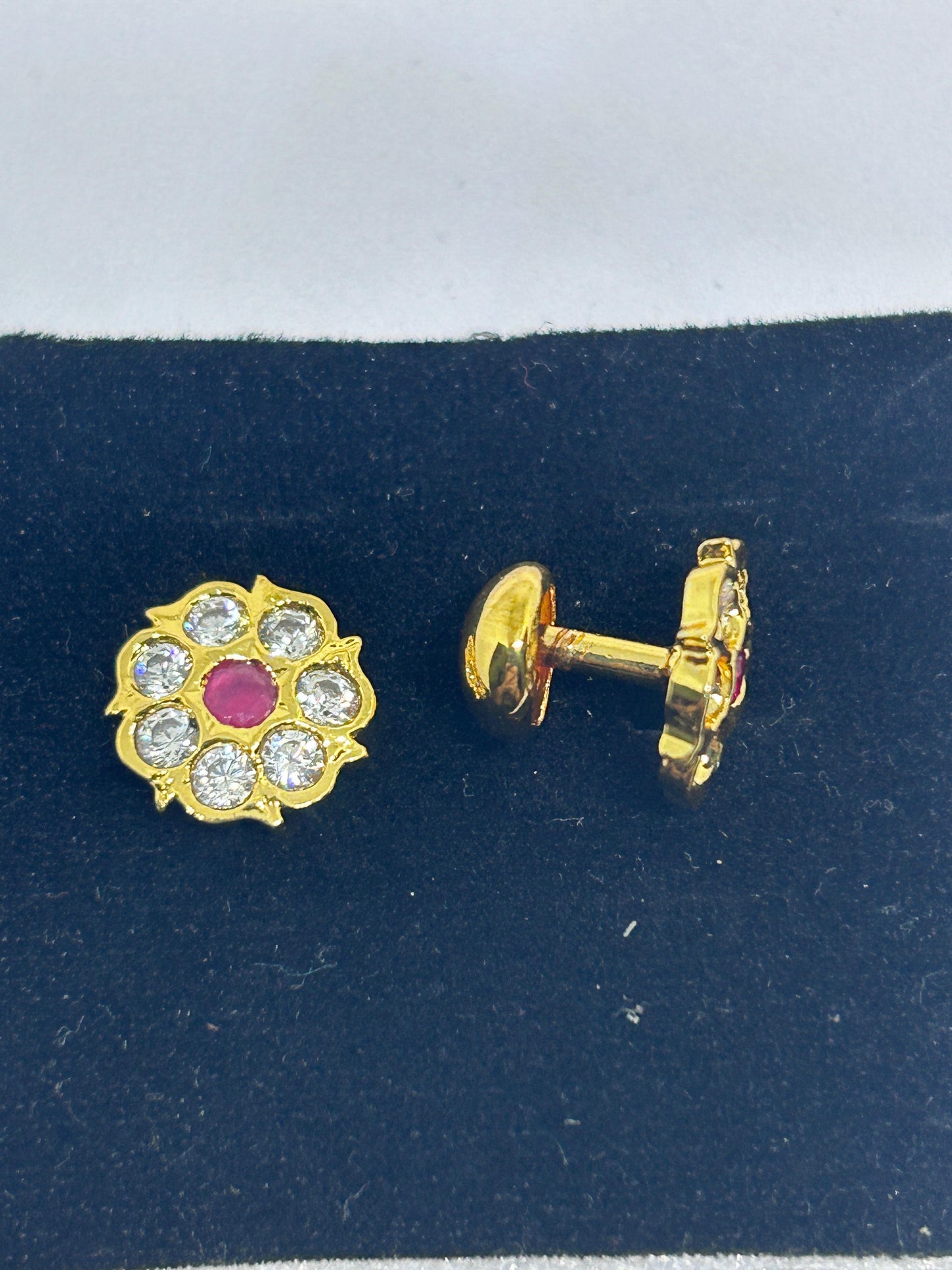 Panchaloha stud earrings