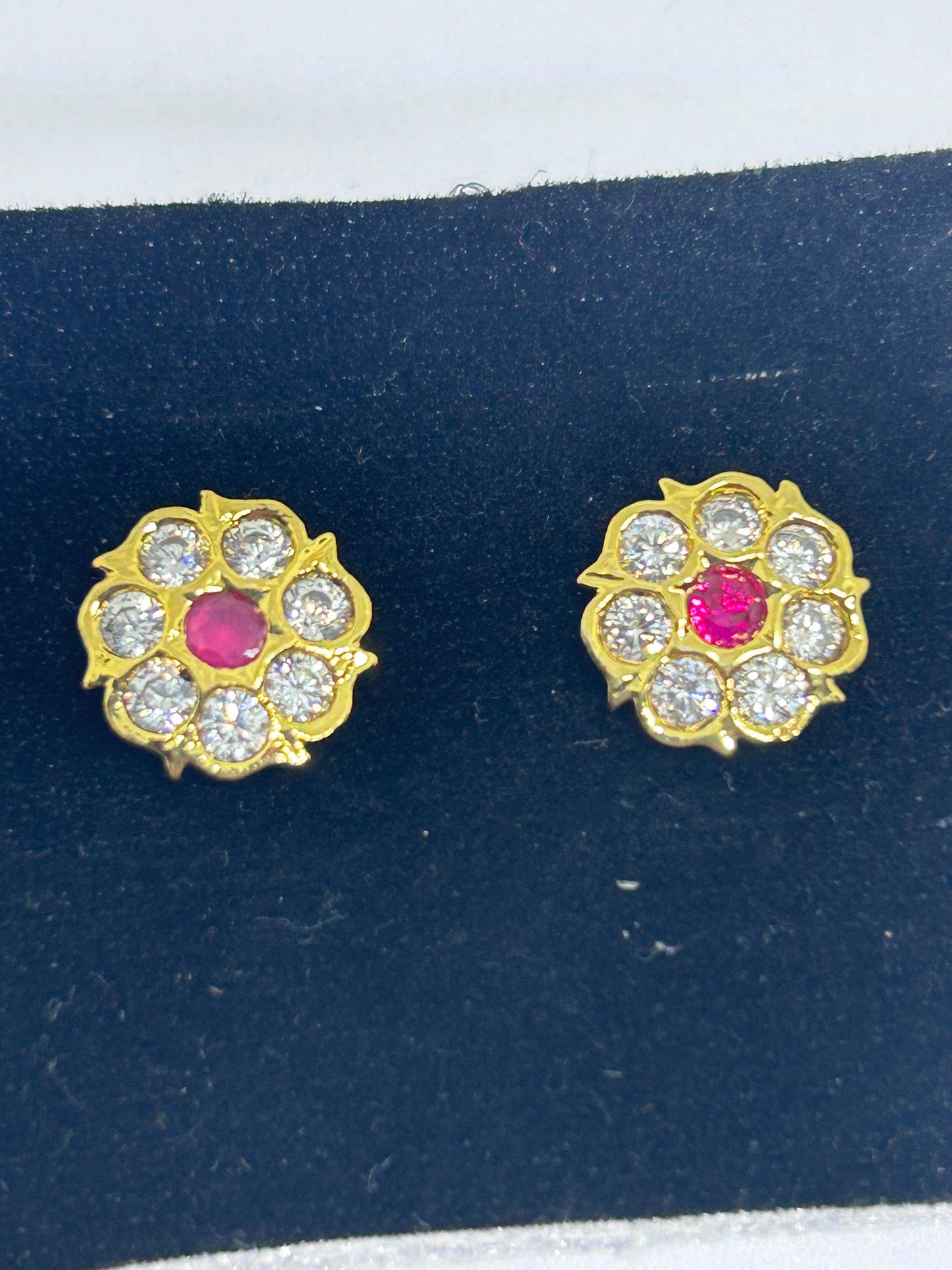 Panchaloha stud earrings