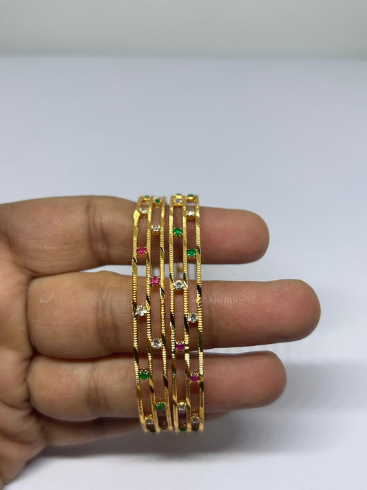 CZ bangles size : 2-8