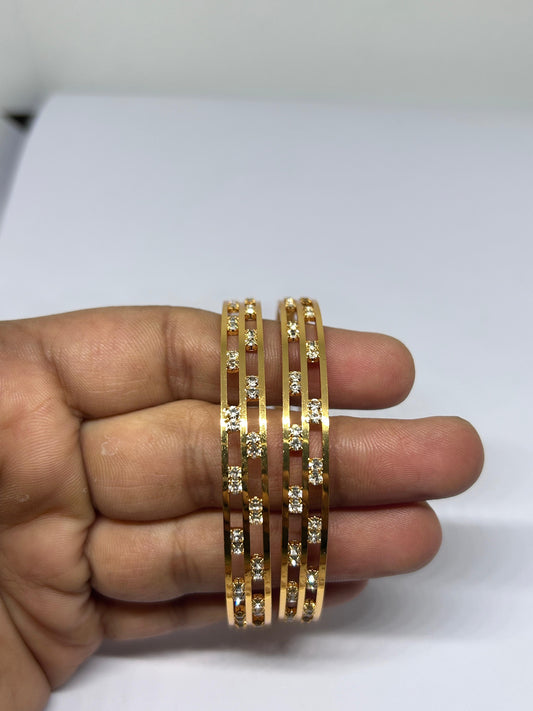 CZ Bangles size : 2-8