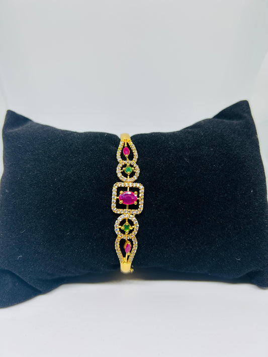 Royal Fusion Stone-Studded Bracelet